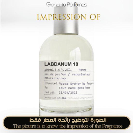 Le Labo - Labdanum 18 Unisex - Grade A+