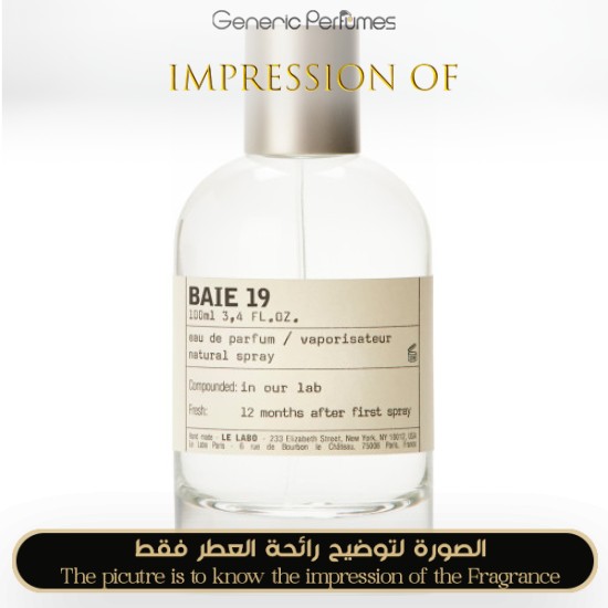 Le Labo - Baie 19 Unisex - Grade A+