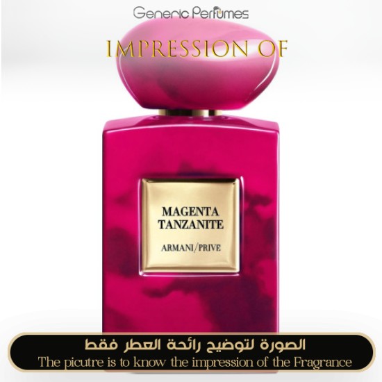 Giorgio Armani - Magenta Tanzanite for Unisex High Quality - Grade A++