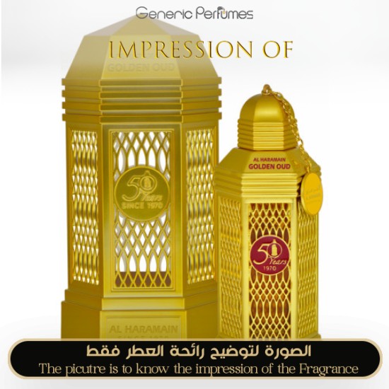 Al Haramain - 50 Years Golden Oudh for Unisex - A+