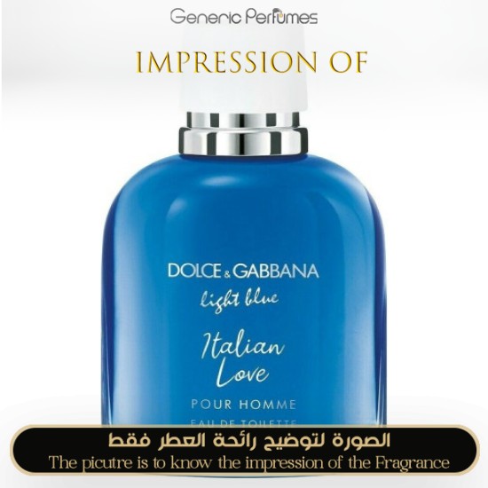 Dolce & Gabbana - Light Blue Italian Love EDT for Man - Grade A+