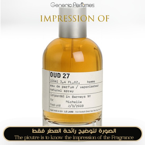 Le Labo - Oud 27 for Unisex A++