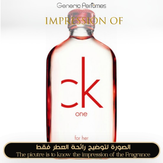 Calvin Klein - CK One Red Edition for Women by Calvin Klein