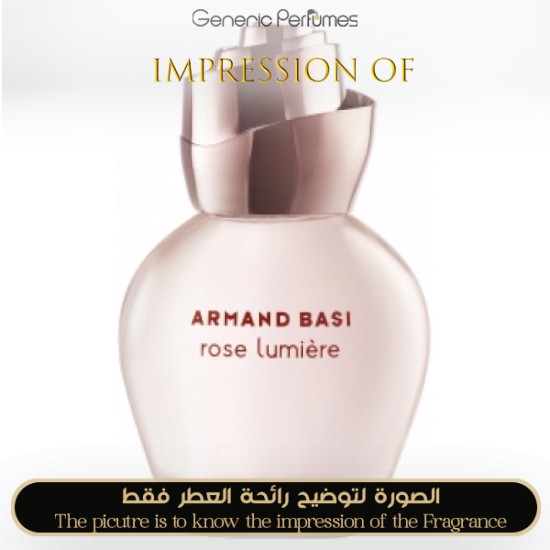 Arfor Mand Basi - Rose Lumiere for Women by Armand Basi