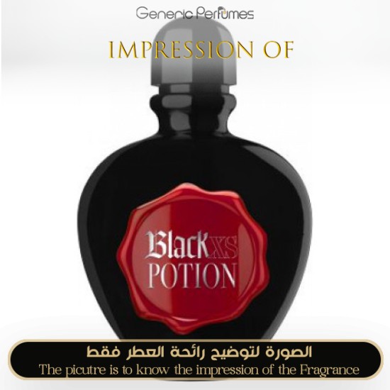 Black XS Potion Her Paco Rabanne women