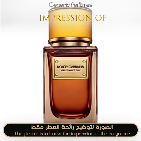 Dolce & Gabbana - Velvet Amber Skin for Unisex by Dolce & Gabbana