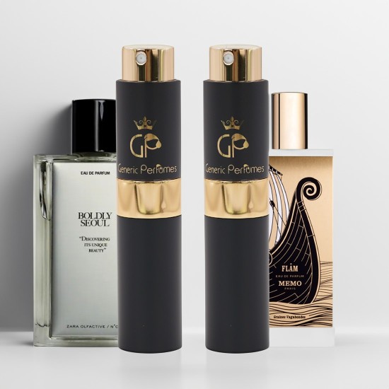 Spend $150 to get 2 Pcs Travel Spray 1- Boldly Seoul for Unisex 2- Flam for Unisex A+